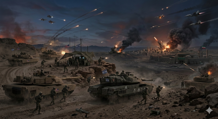 Israel And USA vs Iran War