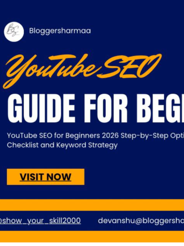 Youtube SEO Guide For Beginners in 2026